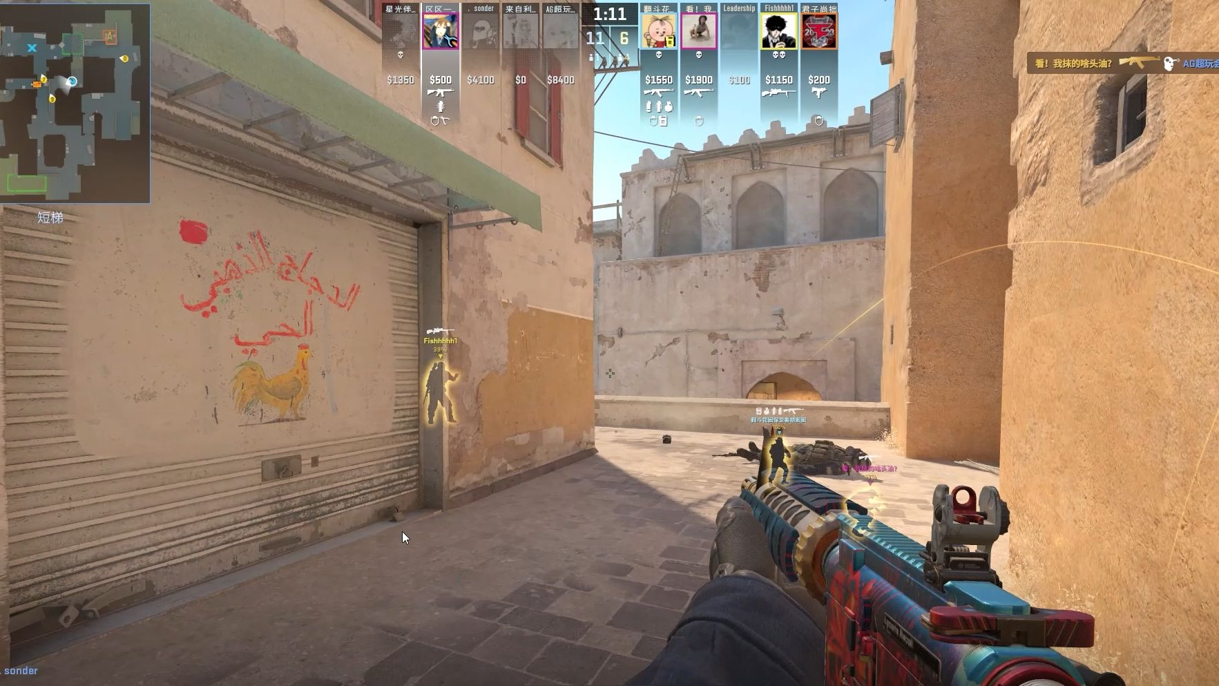 ESL Pro League 第21赛季最佳狙击手前五名